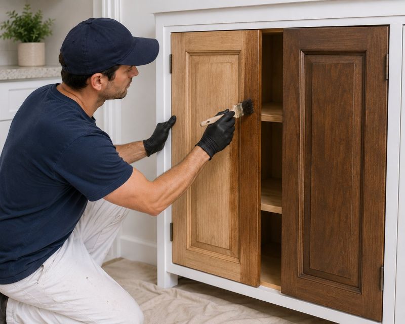 Wood Cabinet Refinishing in Kokomo, IN